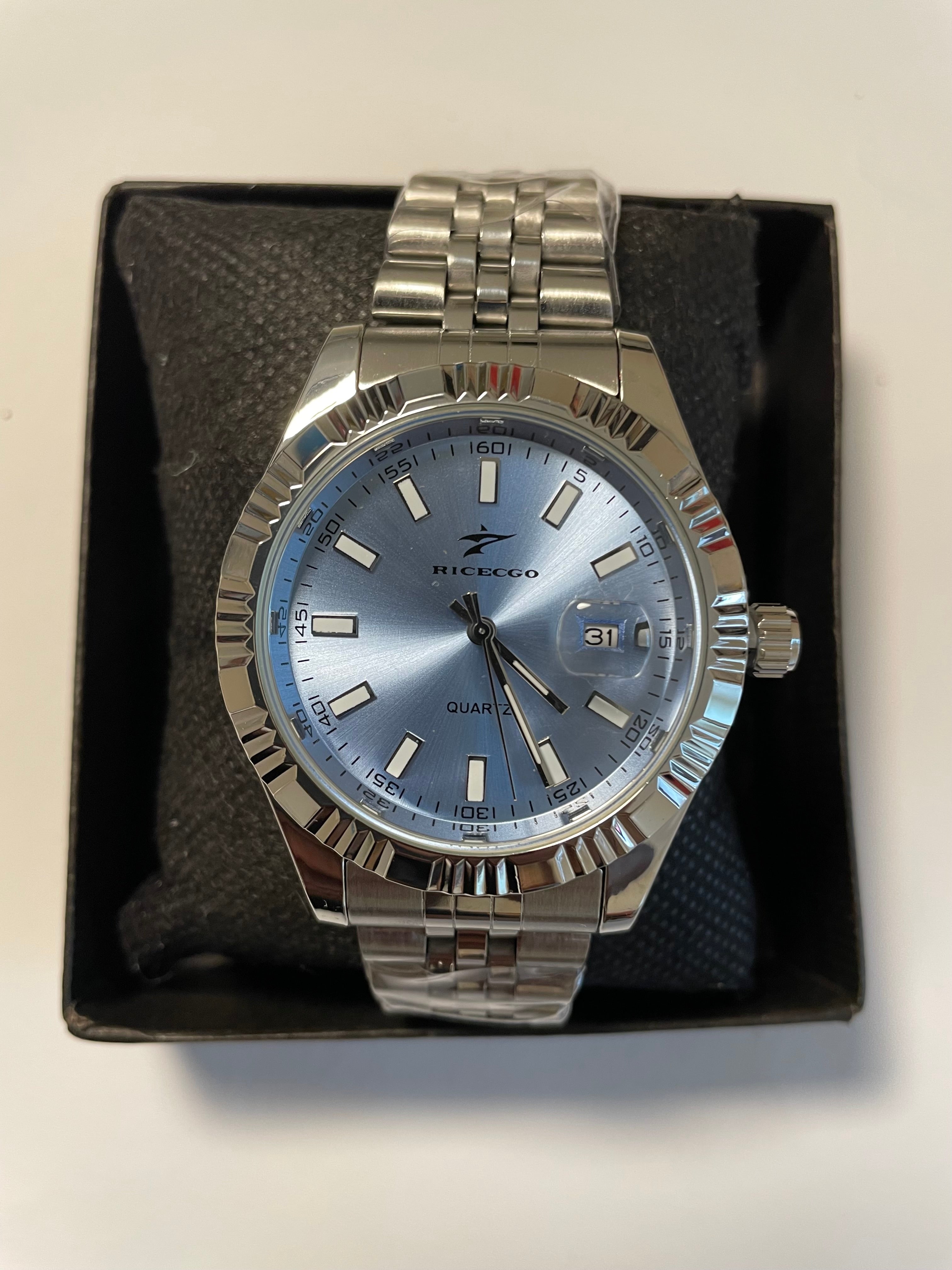 Ricecgo blue watch